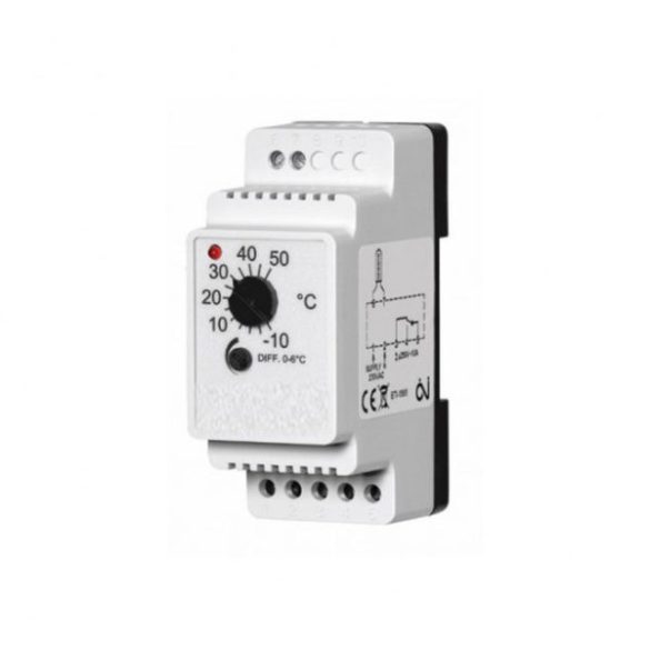ETI-1551 termosztát csőkísérő fűtéshez (OJETI155)