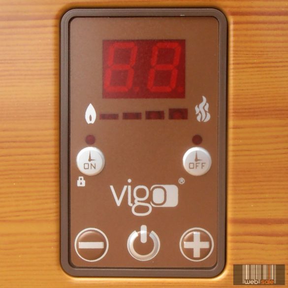 iVigo energiatakarékos fűtőtest 2000 watt (EPKW 4590) elektronikus termosztáttal