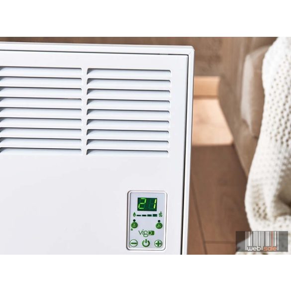 iVigo energiatakarékos fűtőtest 1500 watt elektronikus termosztáttal